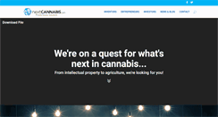 Desktop Screenshot of nextcannabis.com