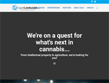 Tablet Screenshot of nextcannabis.com